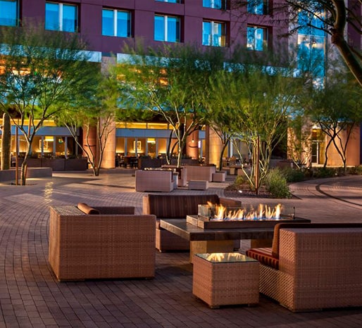 Outdoor Lounge at Talking Stick Resort