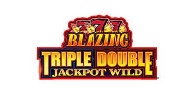 Blazing 7S Triple Double Jackpot Wild Logo