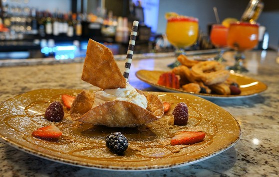 Dessert at Blue Coyote Cantina