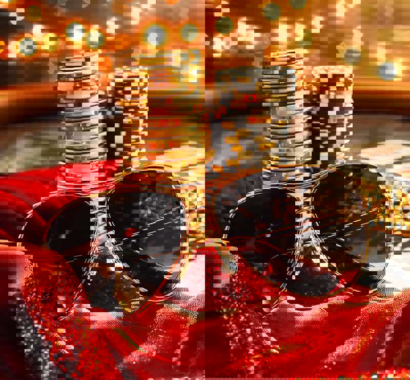 promotions: chips, sunglasses